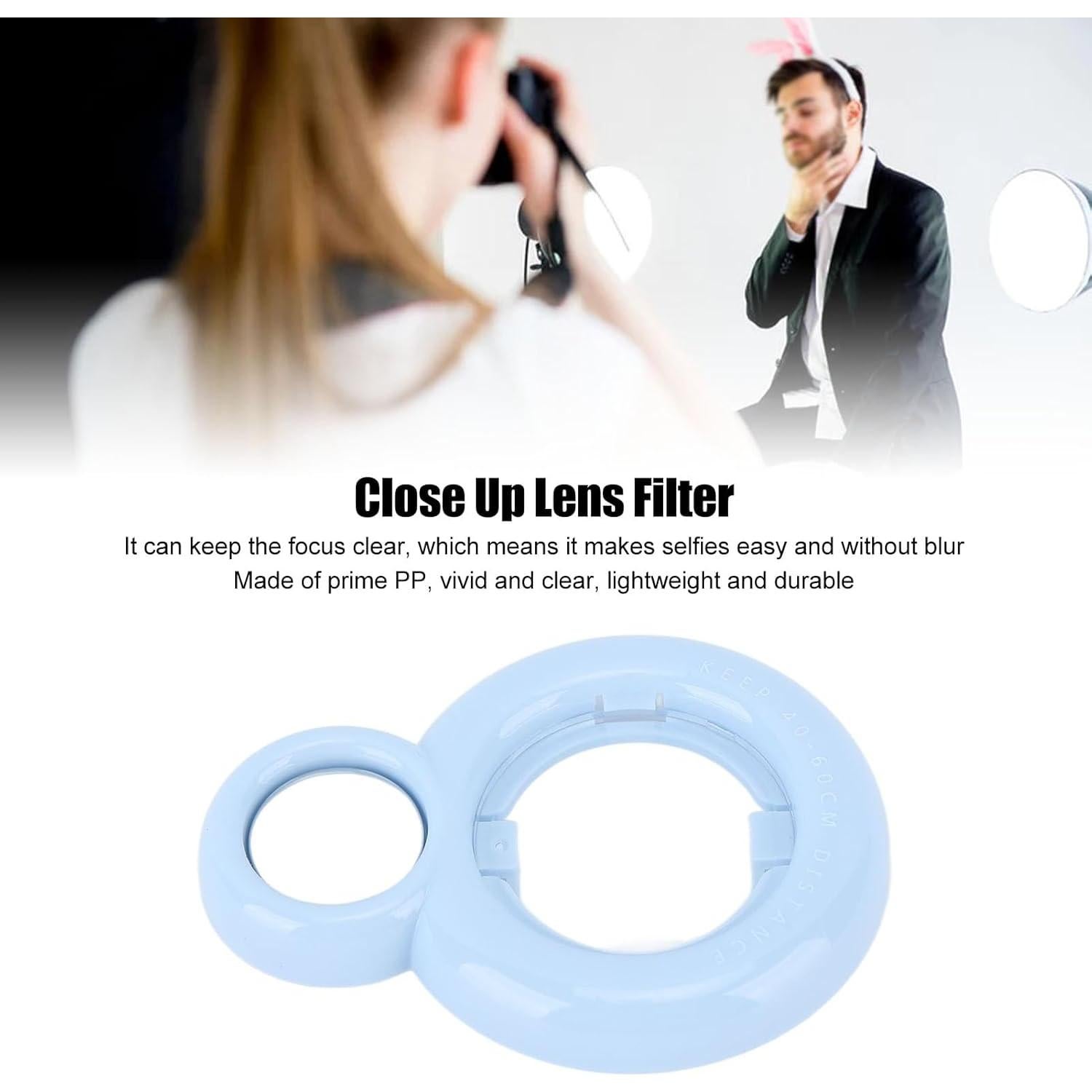 Lente de Acercamiento para Instax Mini 12 - Espejo Selfie Azul