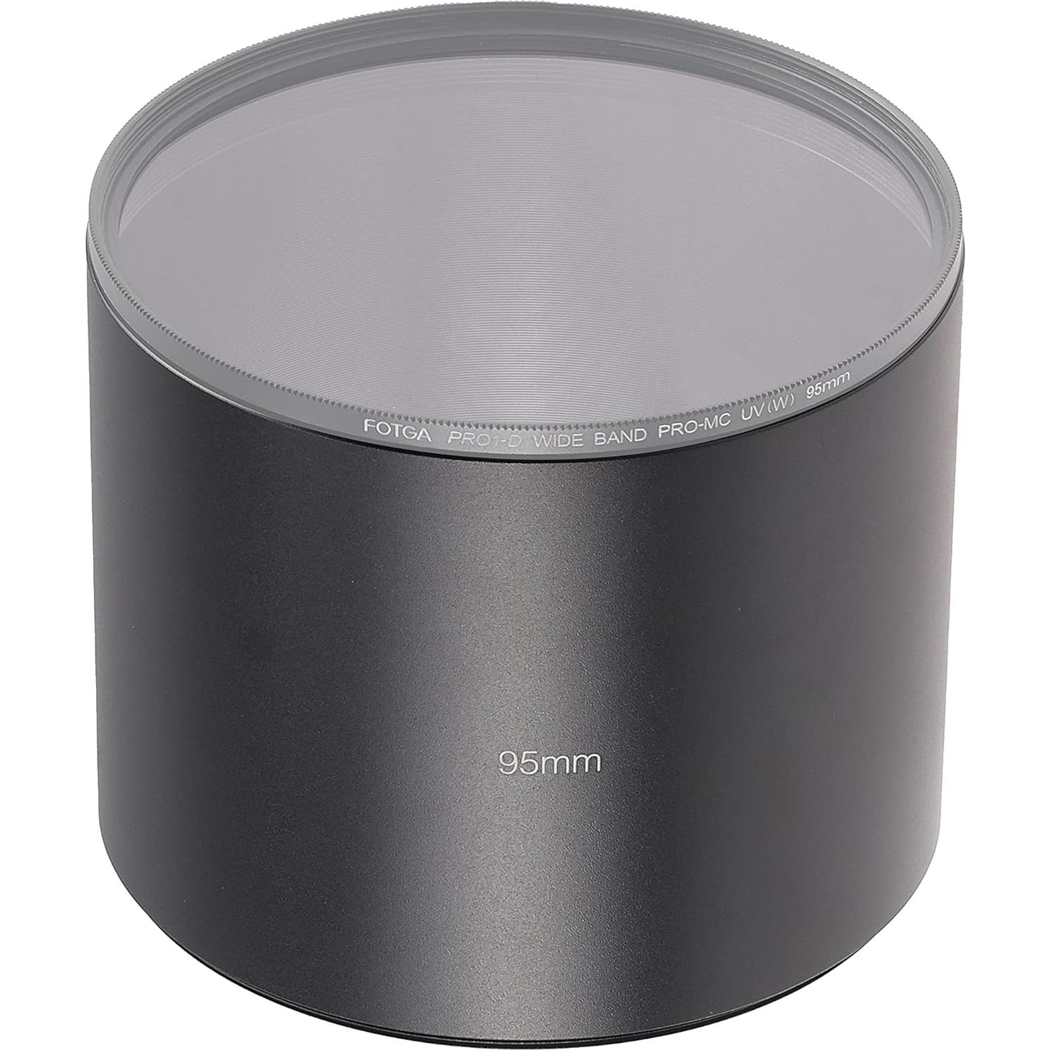 Parasoles de Metal Hersmay 95mm para Lentes Telefoto