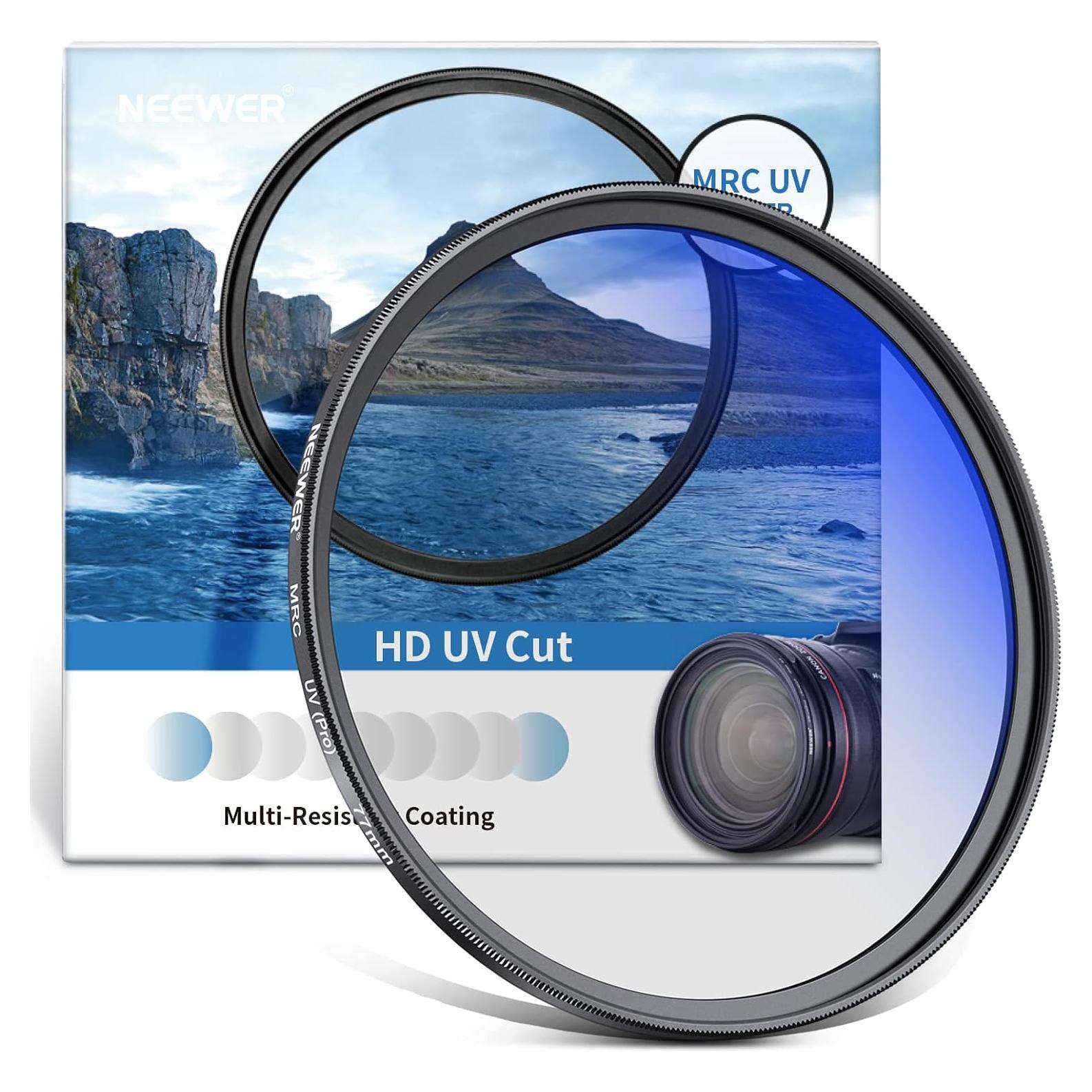 Filtro UV NEEWER 77mm Alta Definición 30 Capas Multicapa