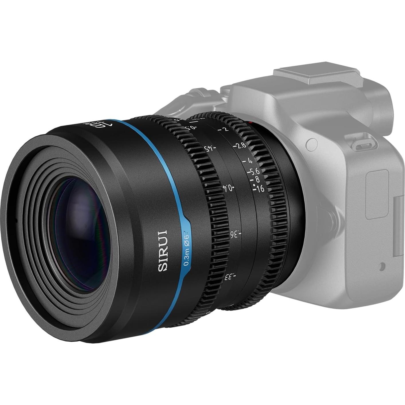 Juego de Lentes de Cine SIRUI Night Walker T1.2 24mm 35mm 55mm