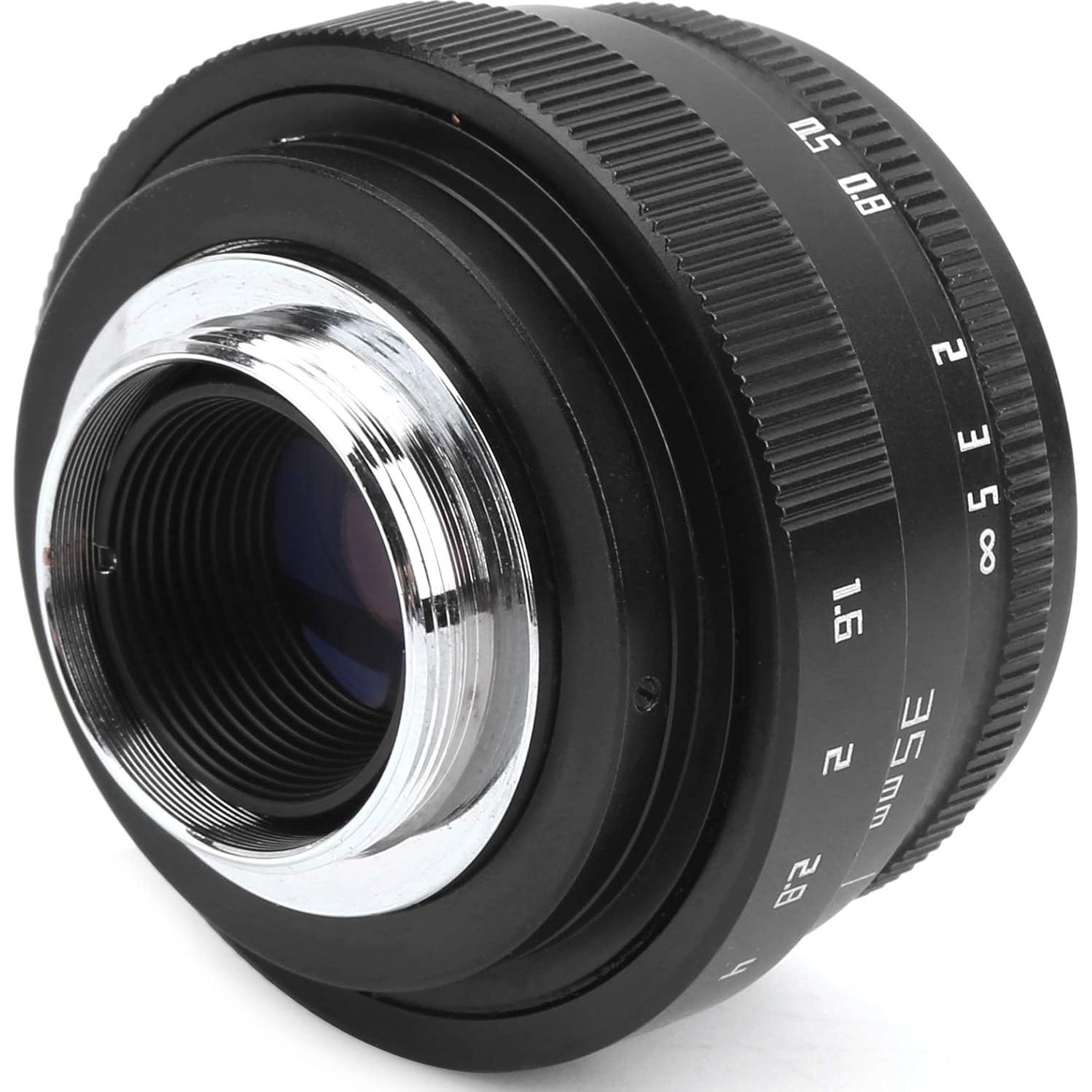 Lente Goshyda 35mm F1.6 Montura C Manual Vidrio Óptico