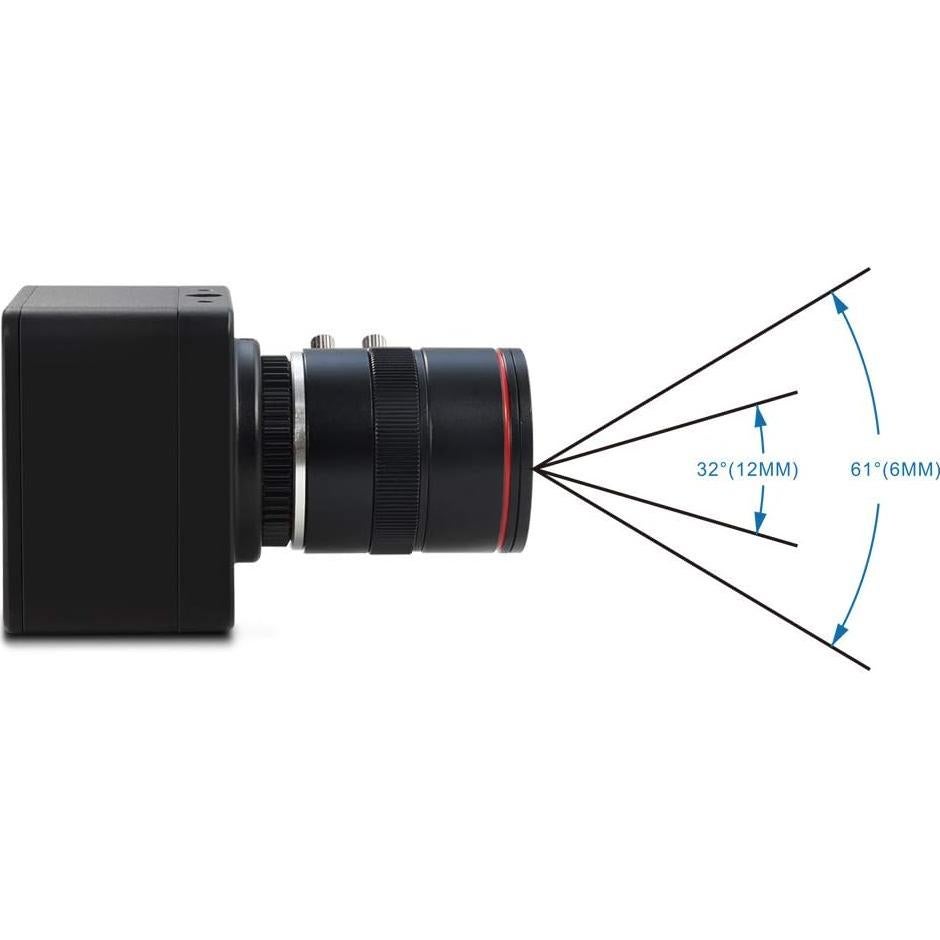 Cámara MOKOSE UC70 4K 30fps USB Lente Manual 6-12mm