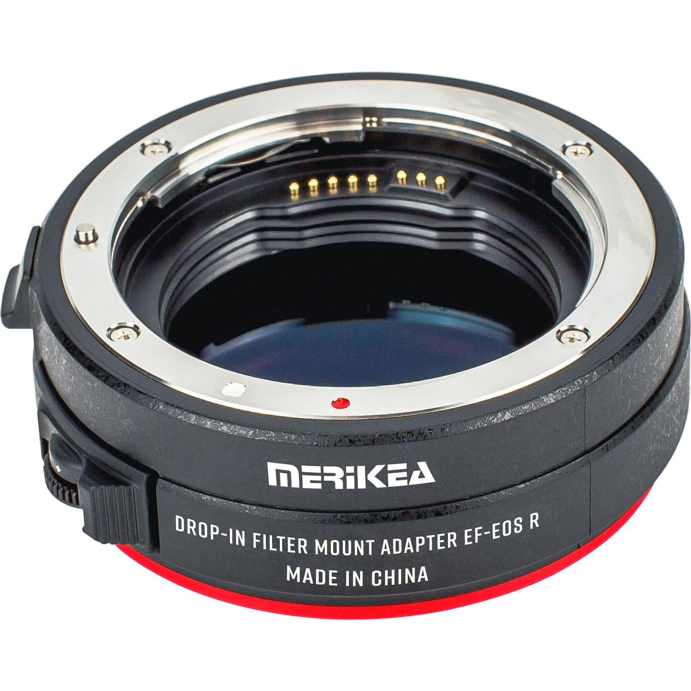 Adaptador de lente Canon EF a EOS R con filtro ND variable