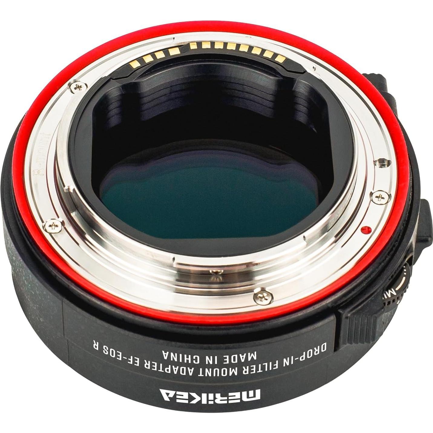 Adaptador de lente Canon EF a EOS R con filtro ND variable