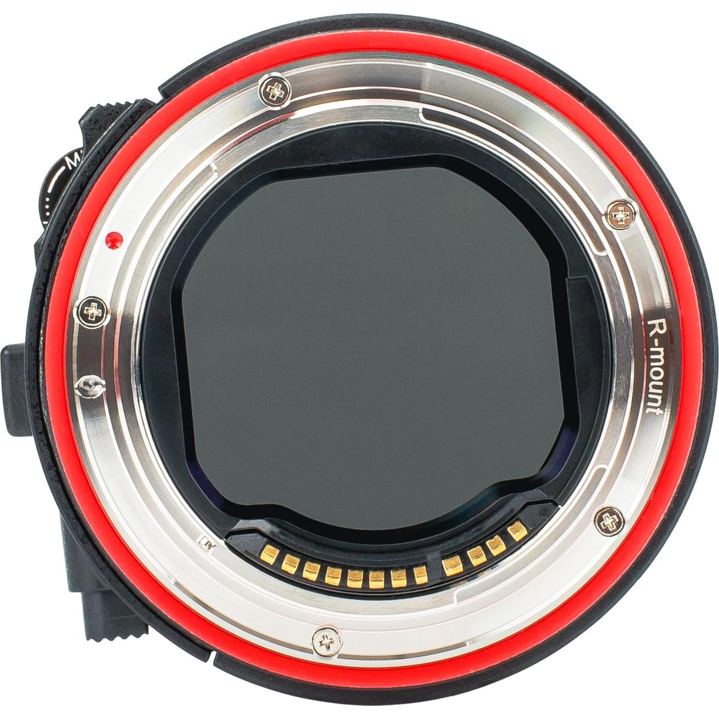 Adaptador de lente Canon EF a EOS R con filtro ND variable