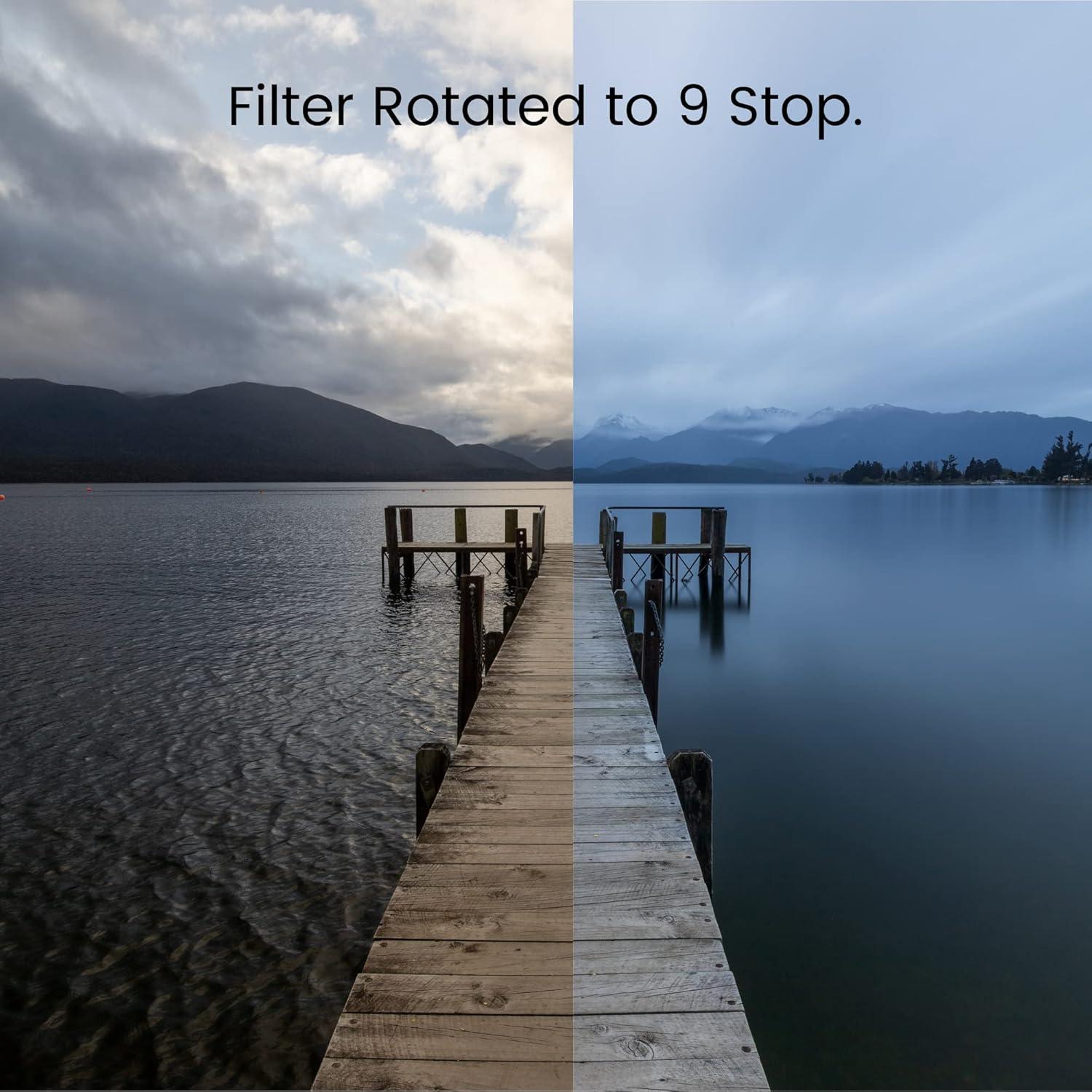 Filtro de Densidad Neutra Variable Okko Pro 77mm Ajustable