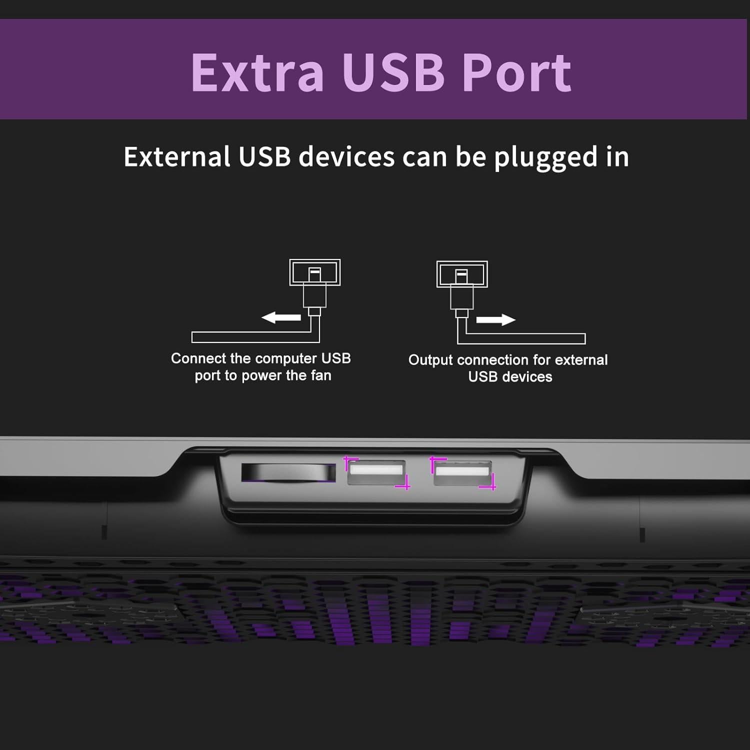 Base de Enfriamiento AICHESON S035 para Laptop 15.6-17.3"