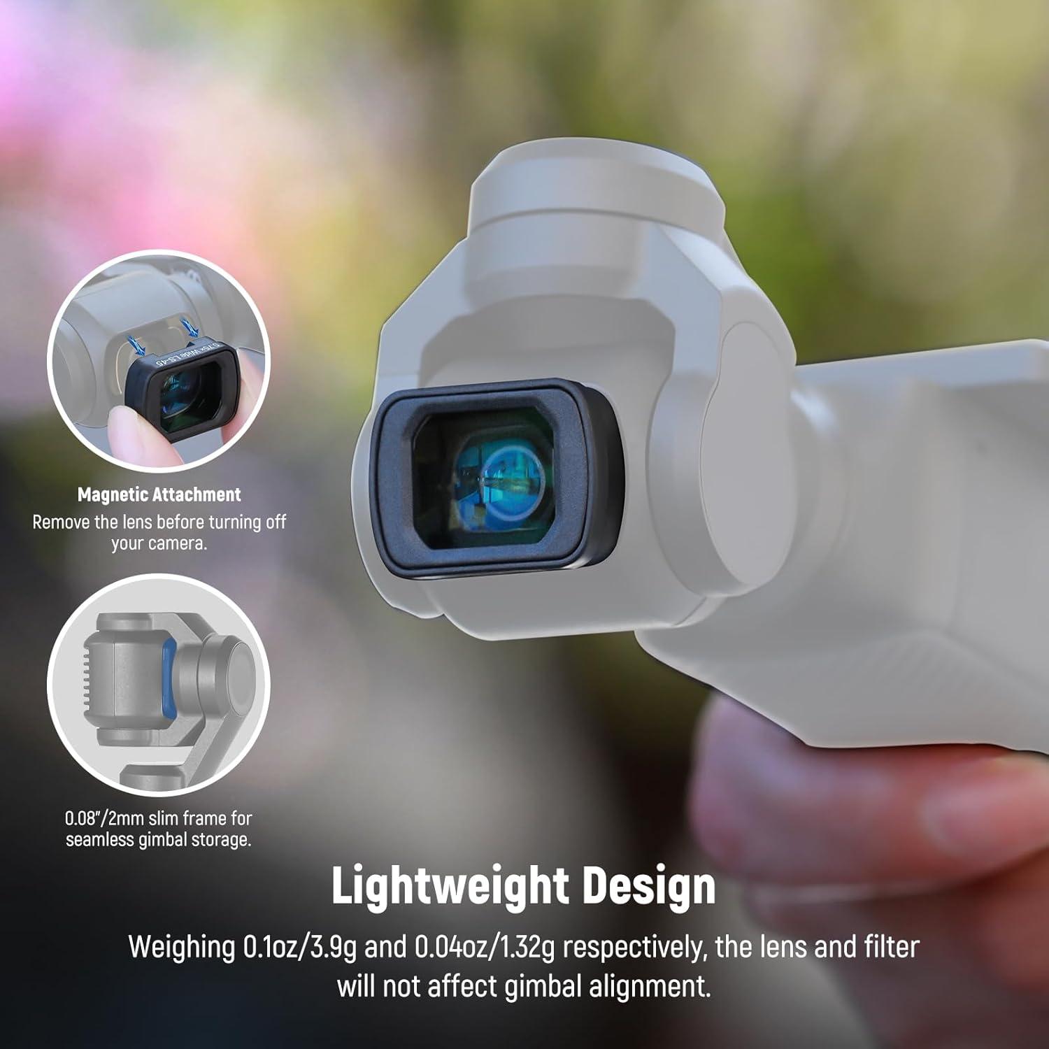 Kit de Filtros y Lentes NEEWER para DJI Osmo Pocket 3