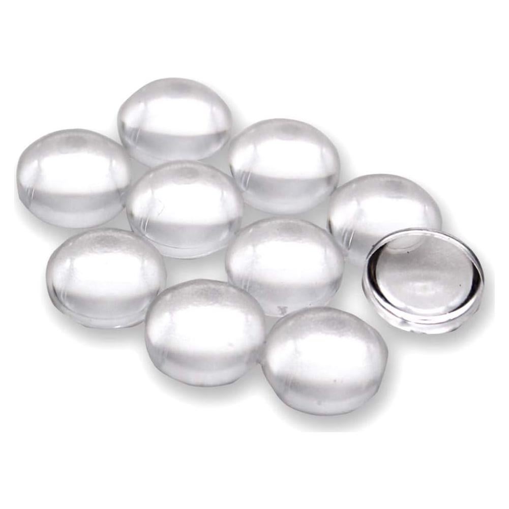 10 Piezas Lente Óptica LED Convexa 10MM JIATONG Ajustable