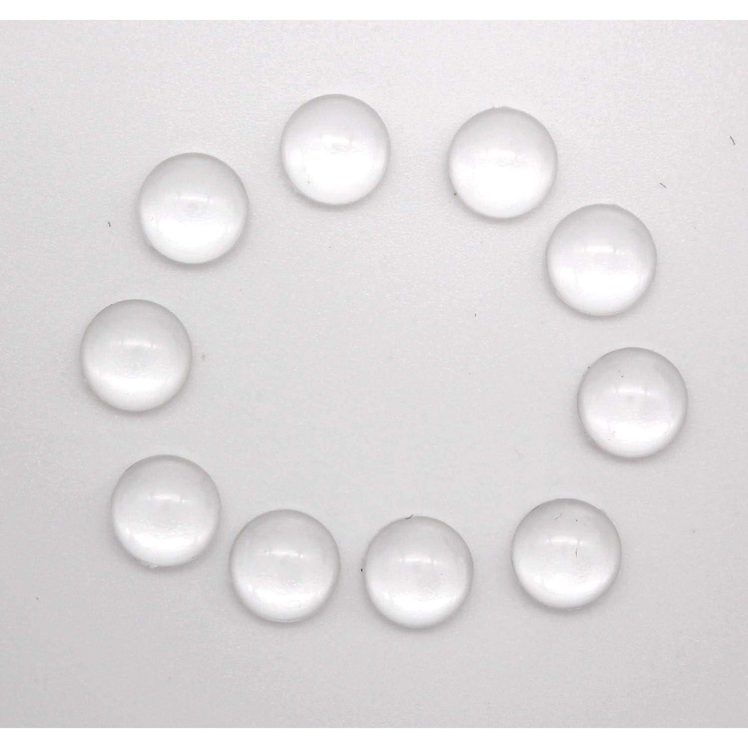 10 Piezas Lente Óptica LED Convexa 10MM JIATONG Ajustable