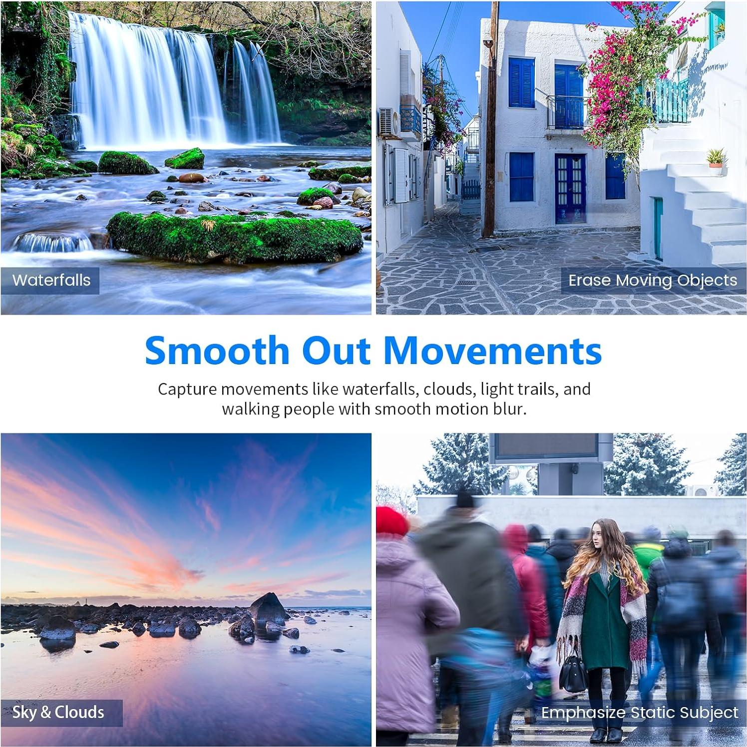 Filtro ND1000 NEEWER 46mm Densidad Neutra Cristal HD