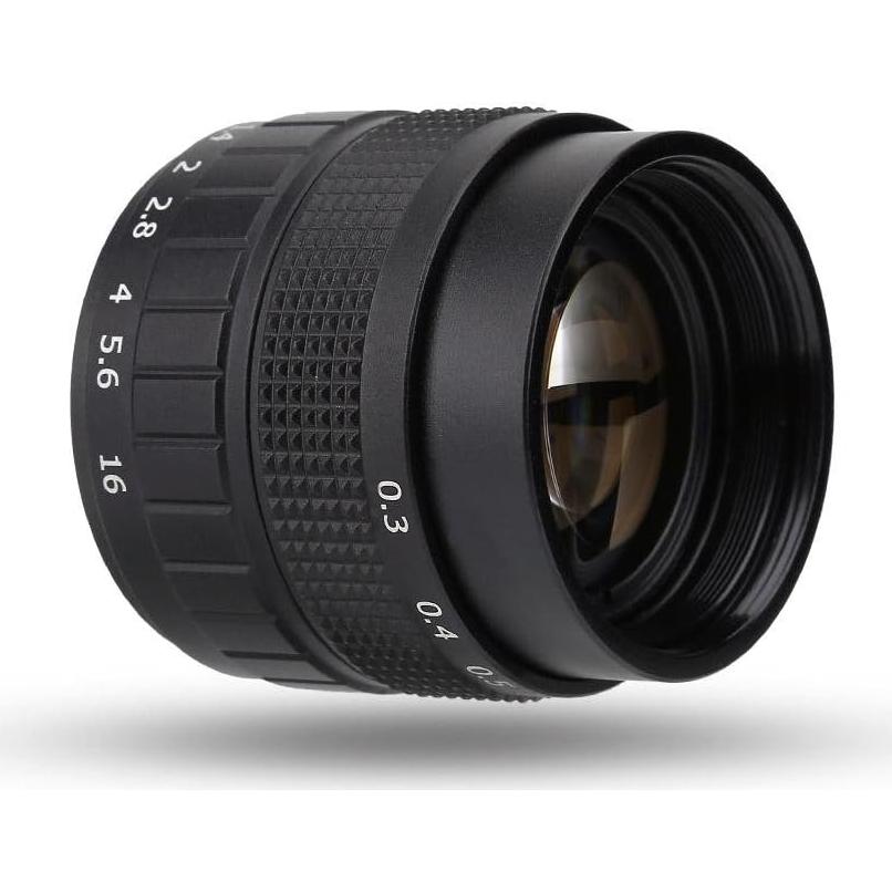 Lente CCTV 50mm f/1.4 Serounder Montura C Enfoque Manual