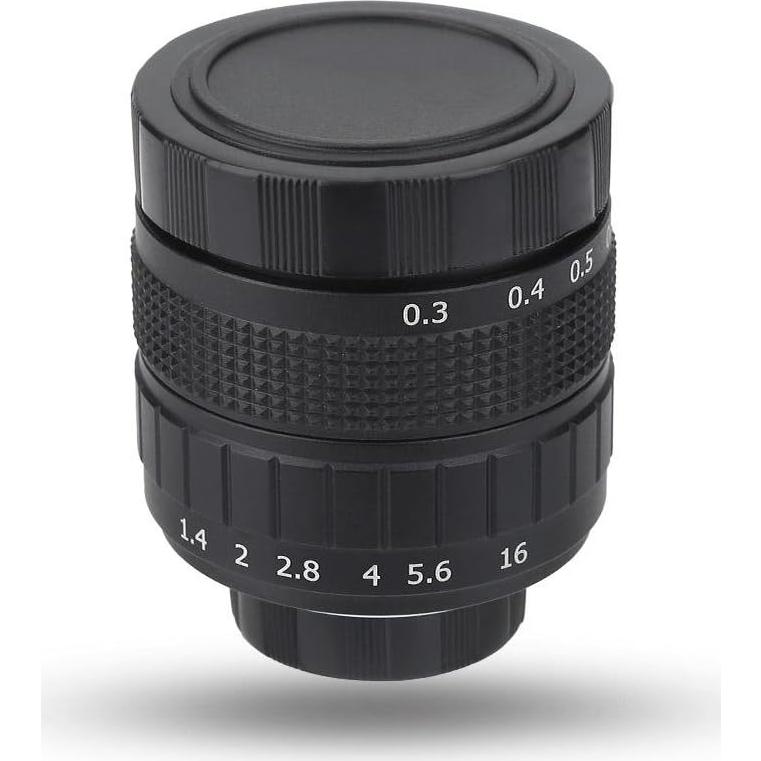 Lente CCTV 50mm f/1.4 Serounder Montura C Enfoque Manual
