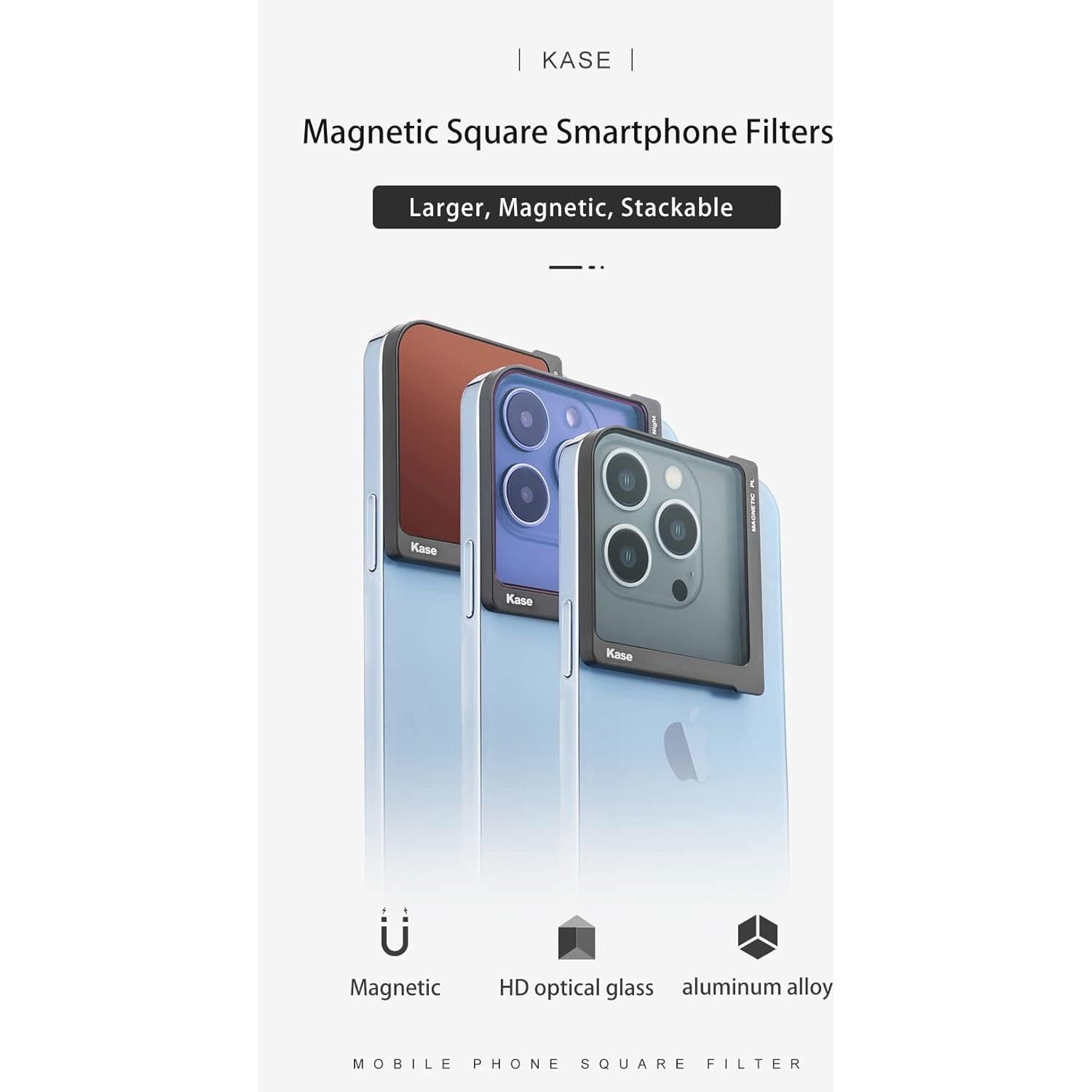 Filtro Magnético Universal Kase Black Mist 60mm para Smartphone