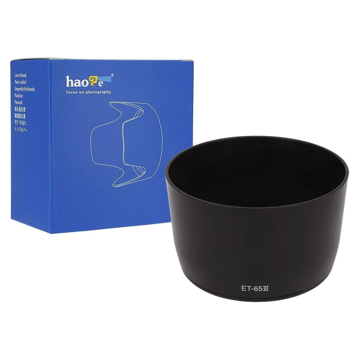 Gorro de Lente Bayoneta Haoge para Canon EF 85mm y más