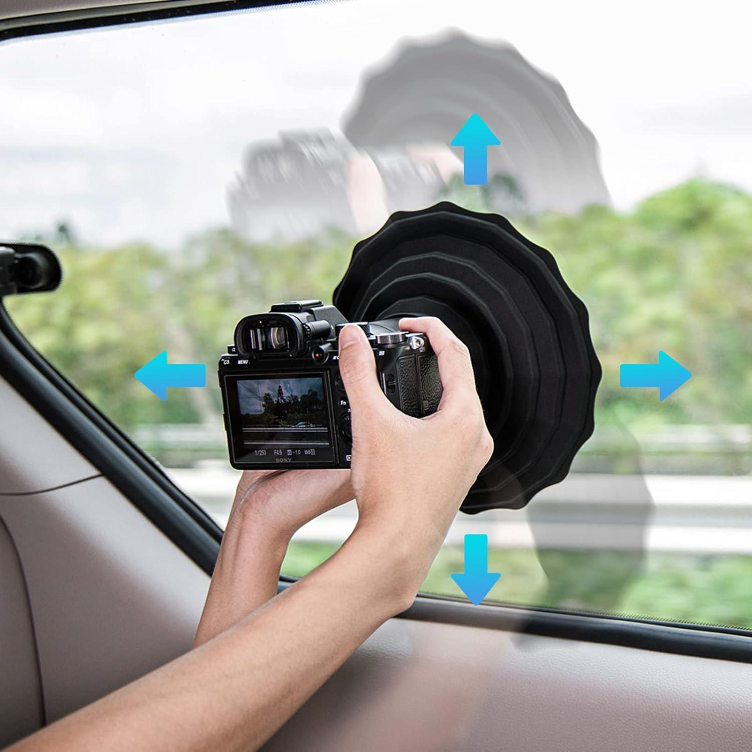 Capucha de Lente de Silicona JJC 73-88mm Plegable Antirreflectante