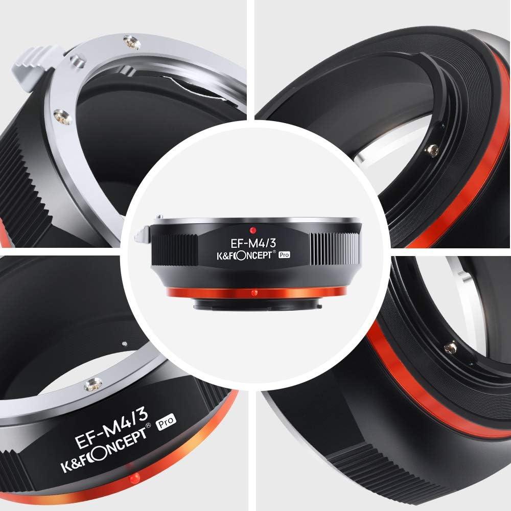 Adaptador K&F Concept Canon EOS a Micro Cuatro Tercios MFT