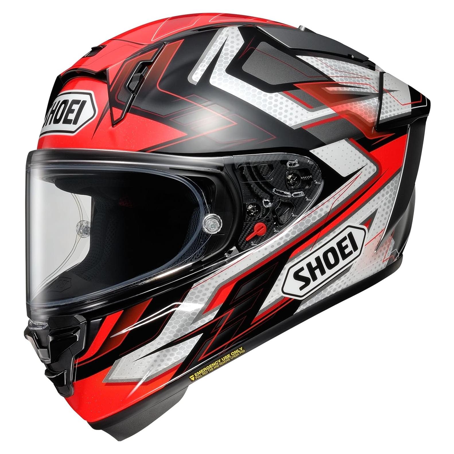 Casco Shoei X-Fifteen Escalate Cara Completa 1.71 kg
