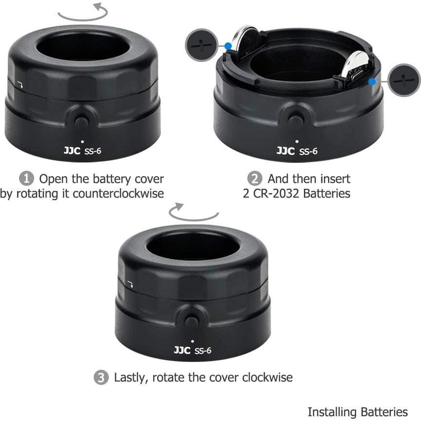 Lupa de Sensor JJC 7X con LED para Cámaras DSLR y Sin Espejo