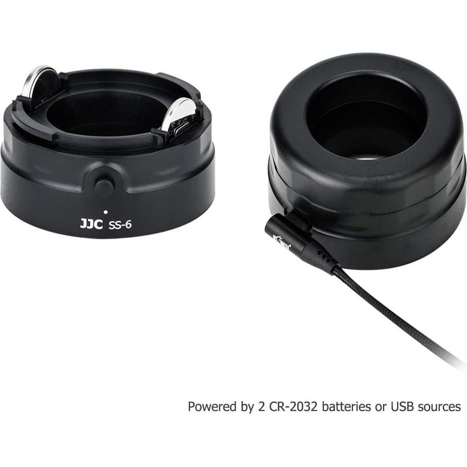 Lupa de Sensor JJC 7X con LED para Cámaras DSLR y Sin Espejo