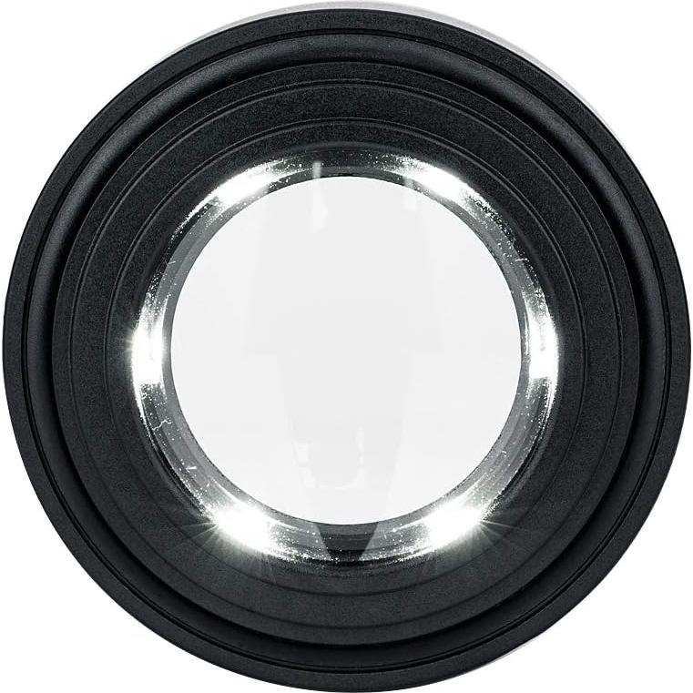 Lupa de Sensor JJC 7X con LED para Cámaras DSLR y Sin Espejo