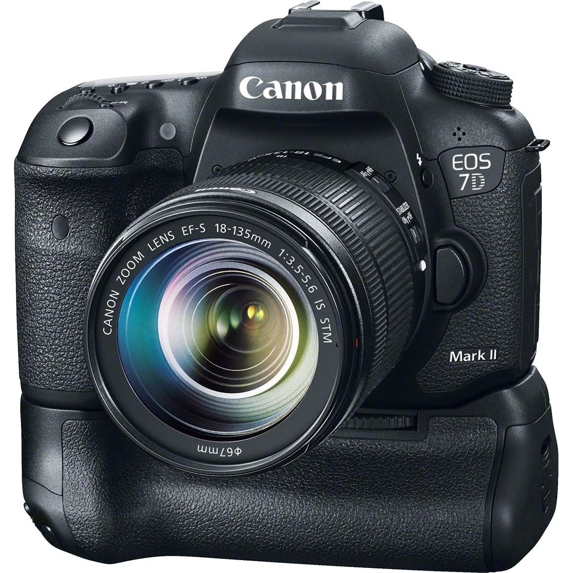 Canon EOS 7D Mark II Digital SLR Camera with 18-135mm is STM Lens