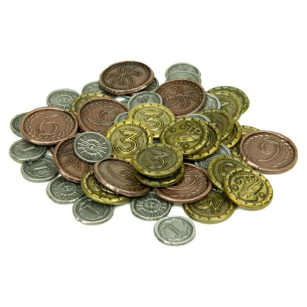 Monedas de Fantasía Roto - Set de 57 Monedas de Metal