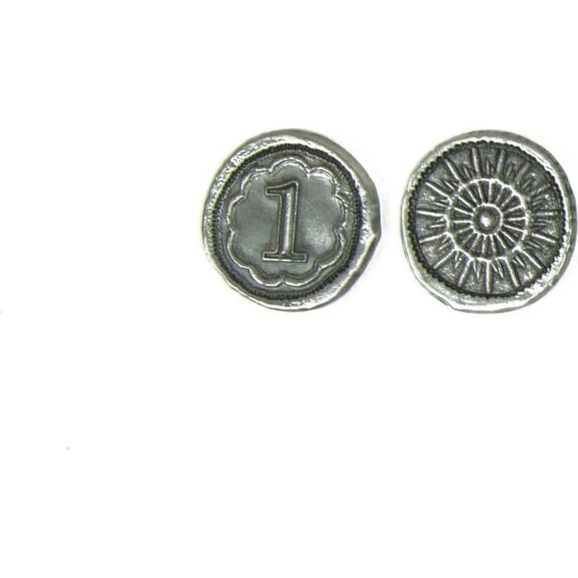 Monedas de Fantasía Roto - Set de 57 Monedas de Metal