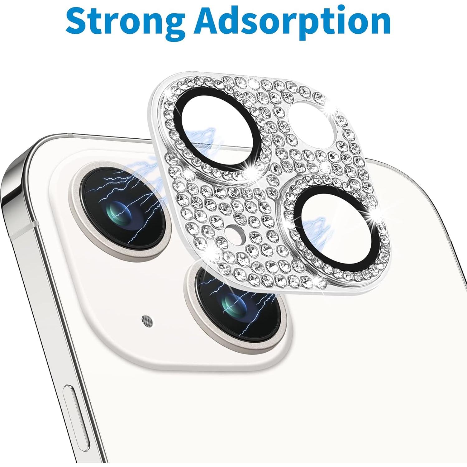 Protector de Lente de Cámara Hsefo para iPhone 14/14 Plus 9H