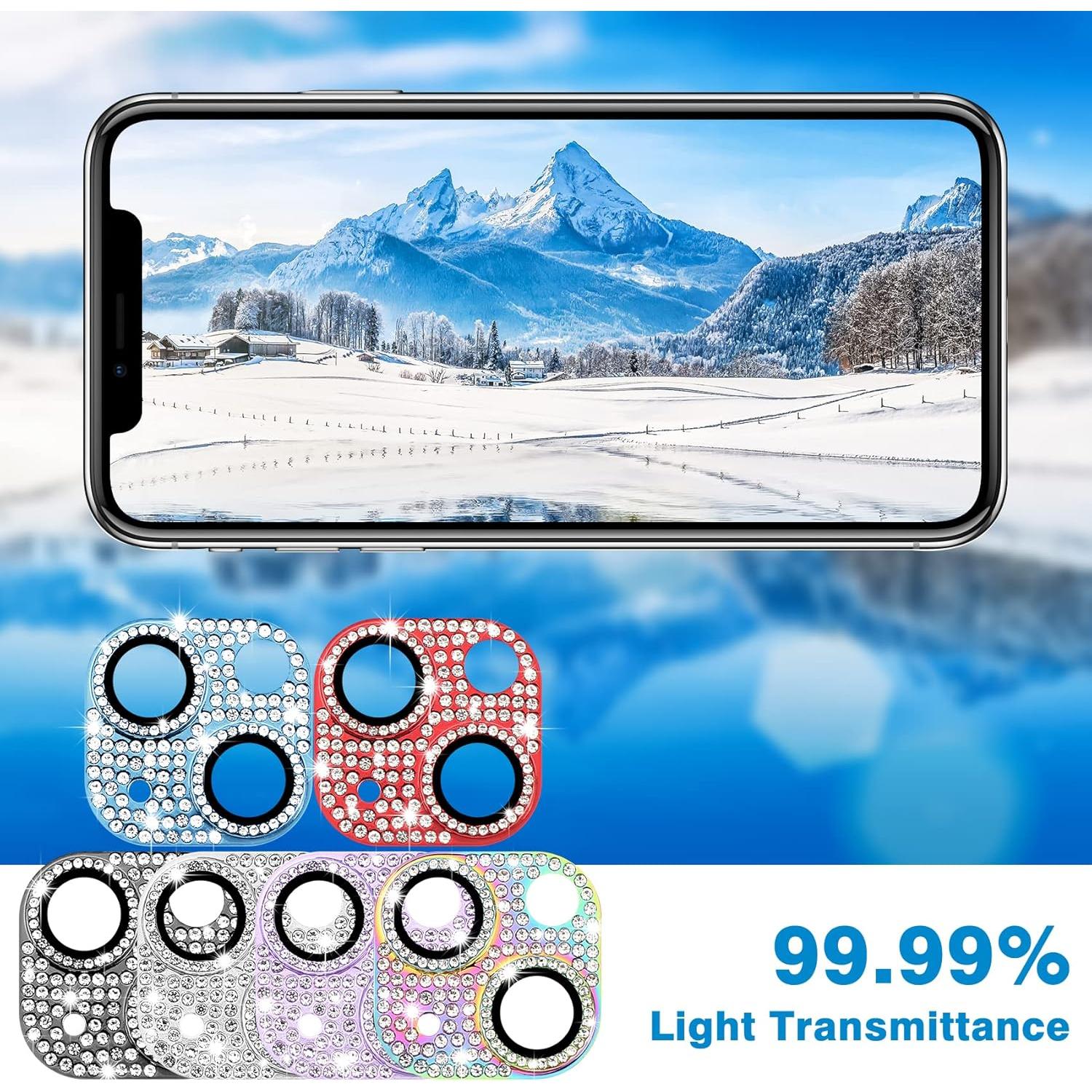 Protector de Lente de Cámara Hsefo para iPhone 14/14 Plus 9H