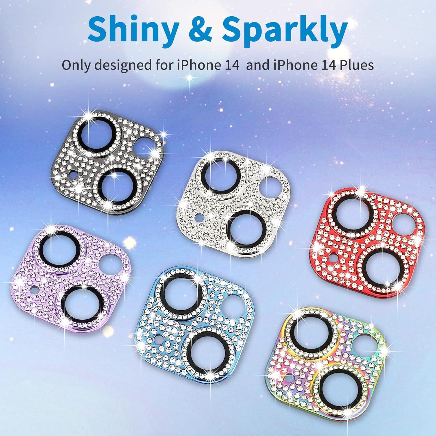 Protector de Lente de Cámara Hsefo para iPhone 14/14 Plus 9H