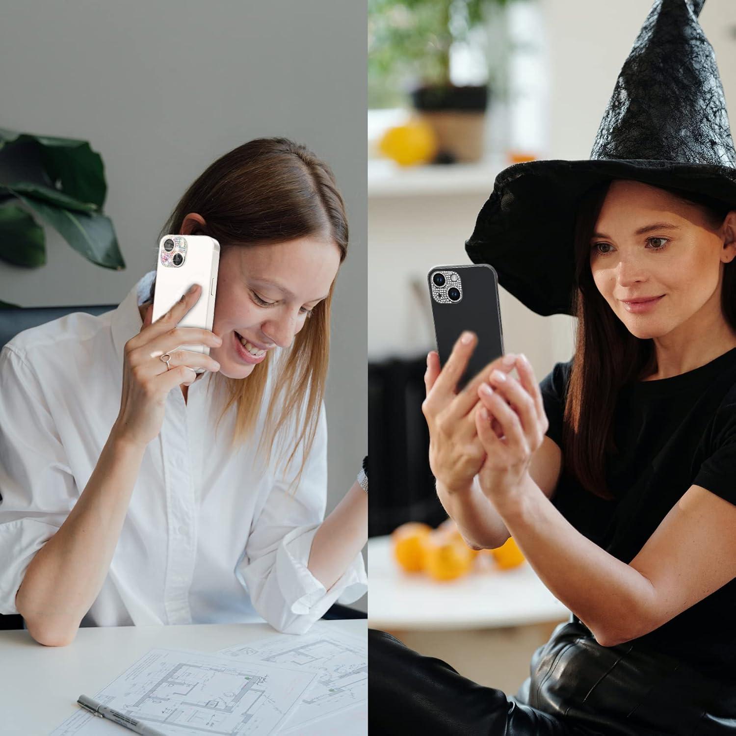 Protector de Lente de Cámara Hsefo para iPhone 14/14 Plus 9H