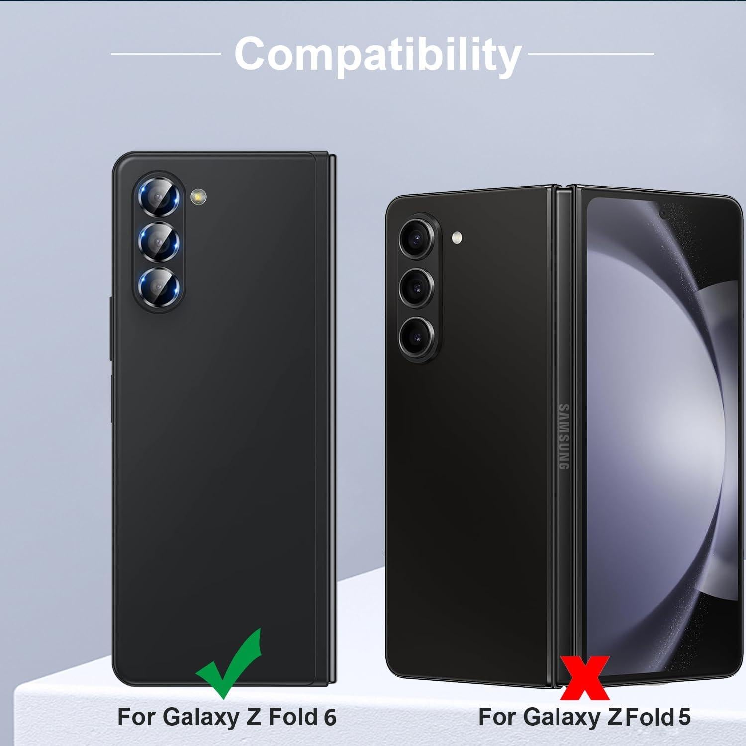 Protector de Lente de Cámara Kanosan para Galaxy Z Fold 6 9H