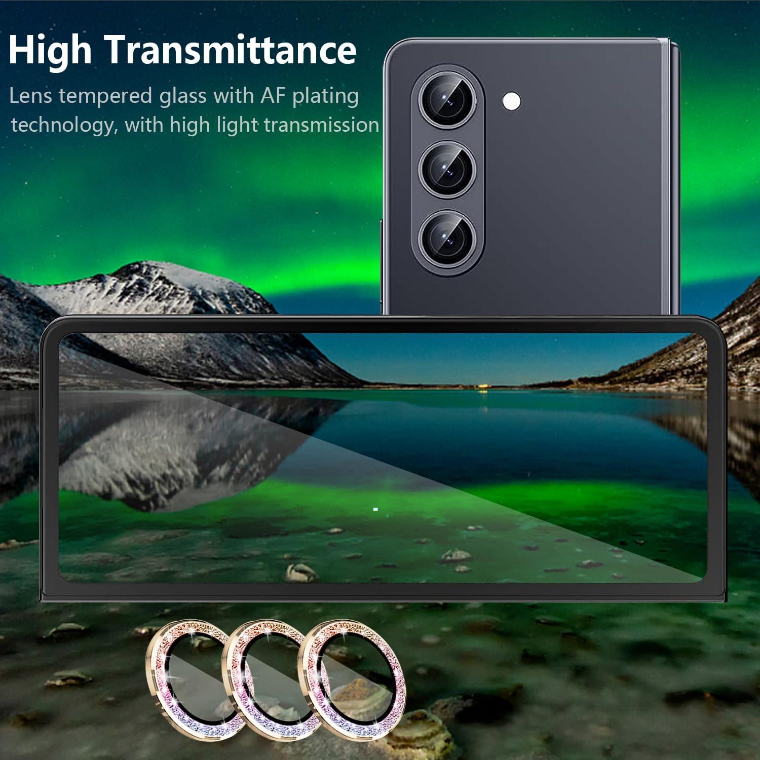 Protector de Lente de Cámara Kanosan para Galaxy Z Fold 6 9H