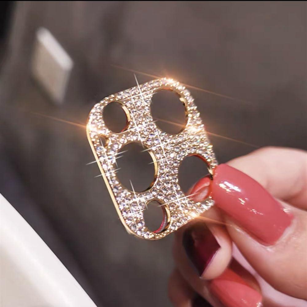 Protector de Lente de Cámara Brillante Omorro para iPhone 16 Pro