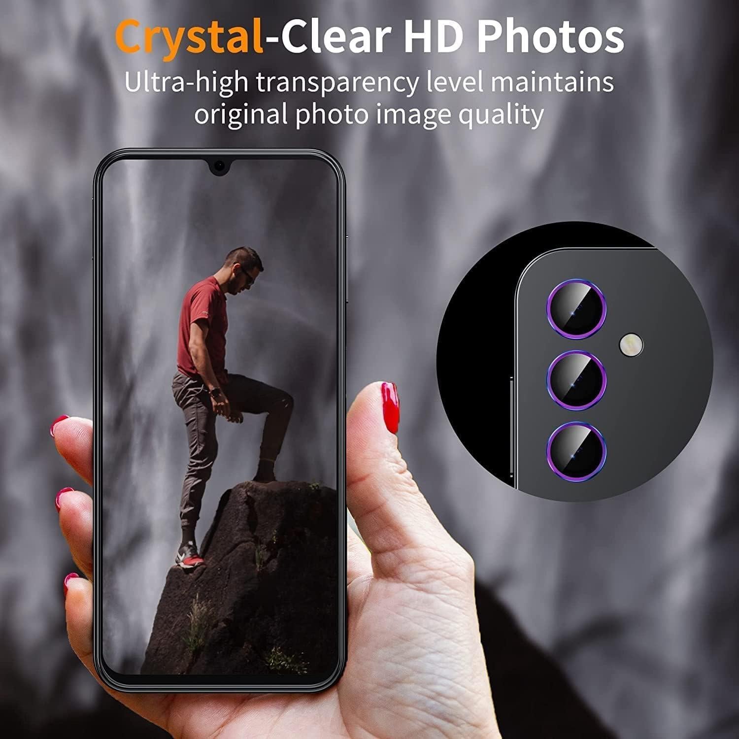 Protector de Lente de Cámara Zeking para Galaxy Z Fold6 9H