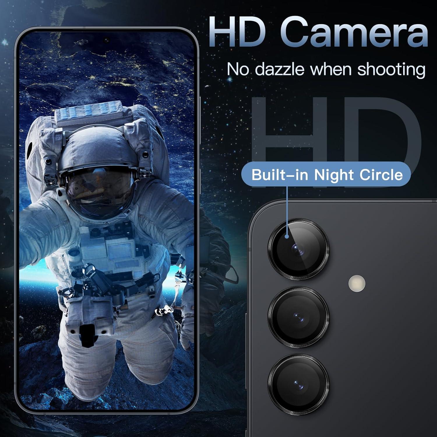 Protector de Lente de Cámara JETech para Samsung Galaxy S25+ 5G