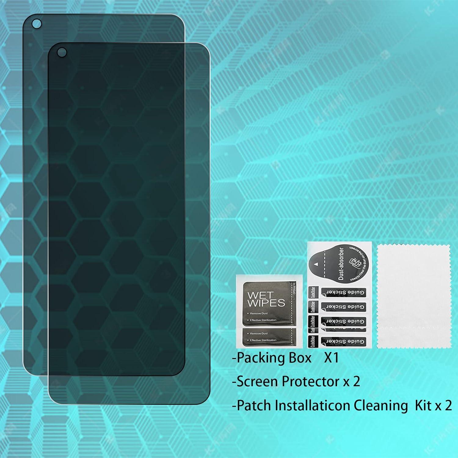 Protector de Pantalla Privado 2 Pcs para Motorola G Stylus 2021