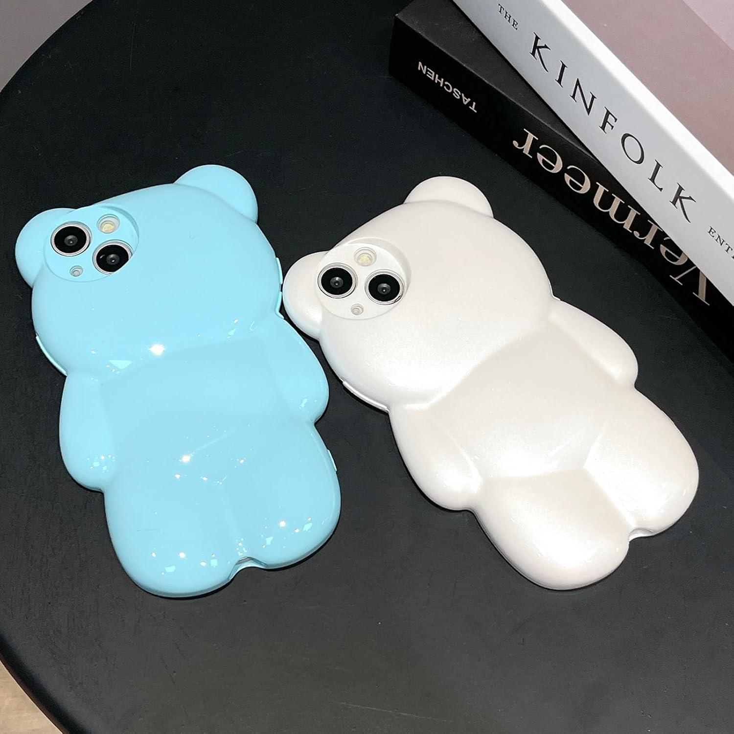 Funda de Silicona Suave Losin para iPhone 14 Pro Max Kawaii 3D