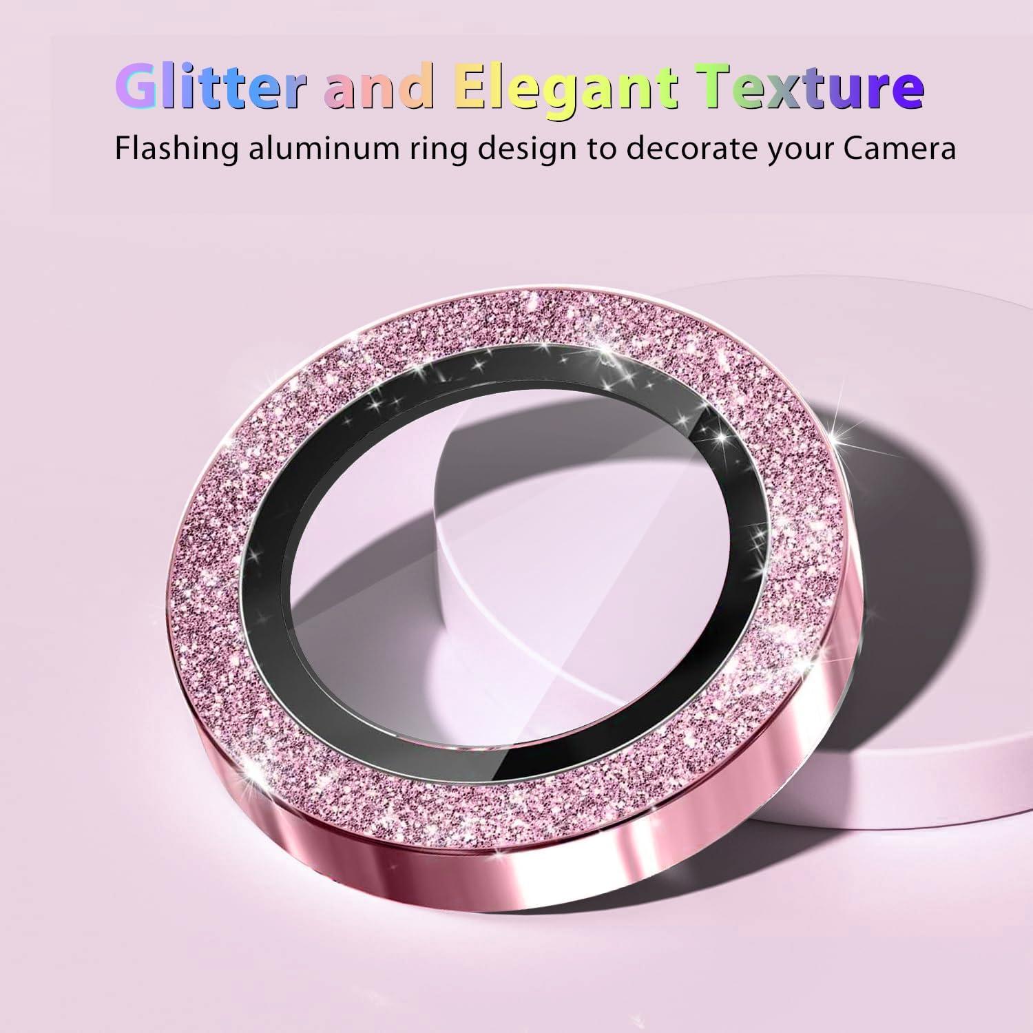 Protector de Lente de Cámara Ltezixal para Samsung Galaxy Z Flip6 - Rosa Brillante