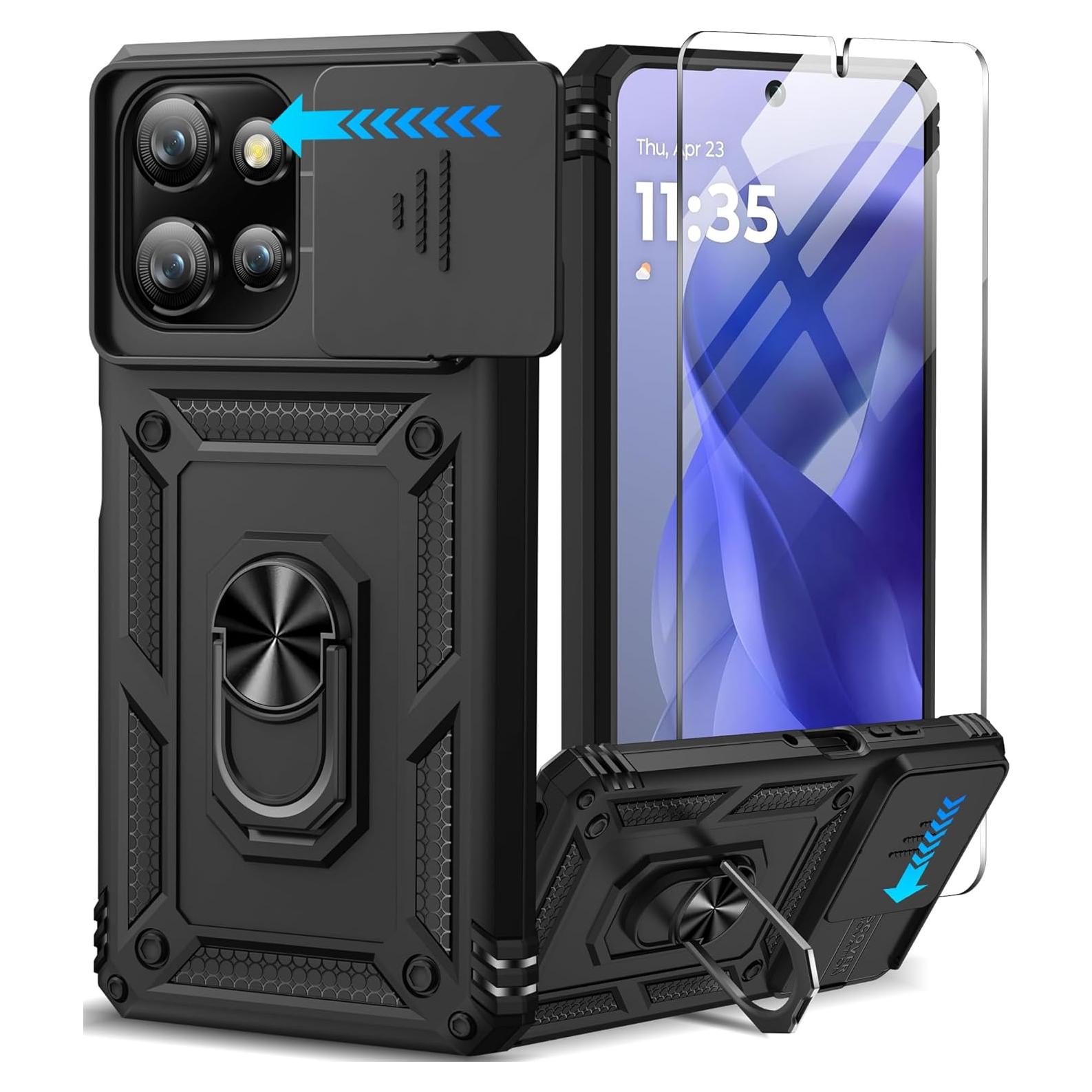 Funda Taisairu para Motorola Moto G Power 5G 2025 - Negro