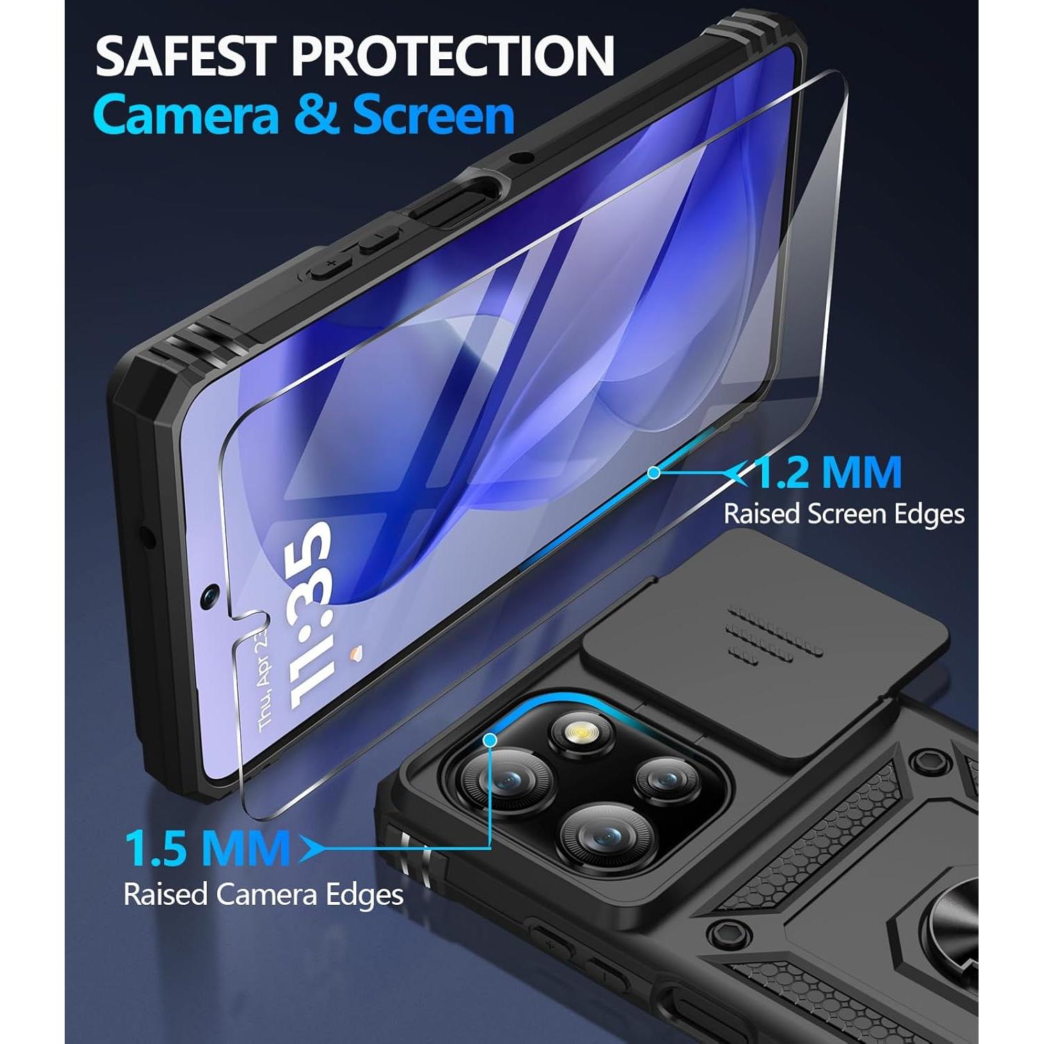 Funda Taisairu para Motorola Moto G Power 5G 2025 - Negro