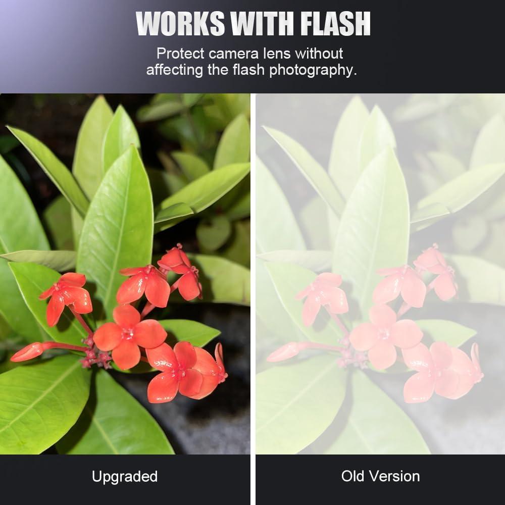 Protector de Lente de Cámara Vidrio Templado UZWZW para Samsung Galaxy S24 Plus 5G