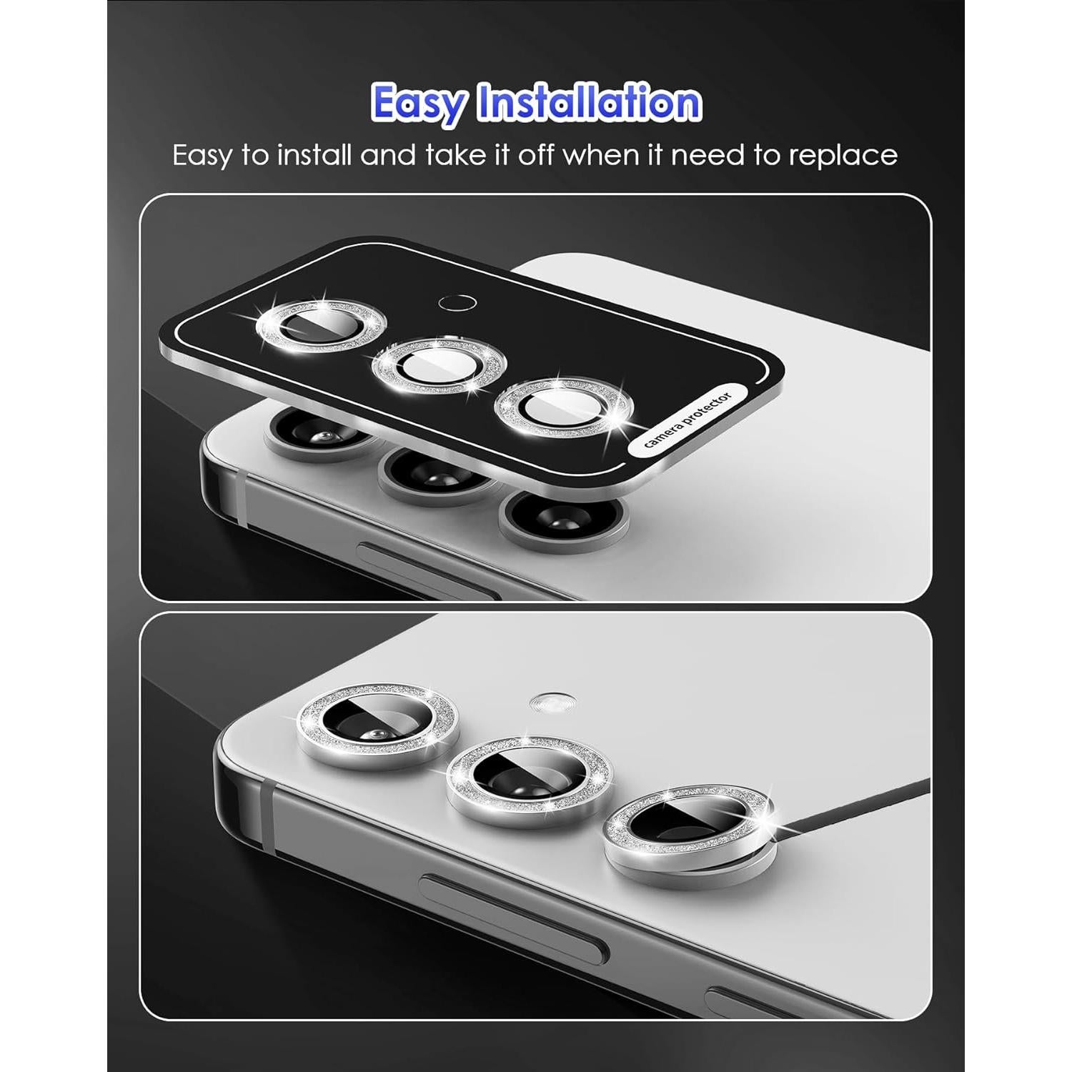 Protector de Lente de Cámara Kanosan para Galaxy S25 9H