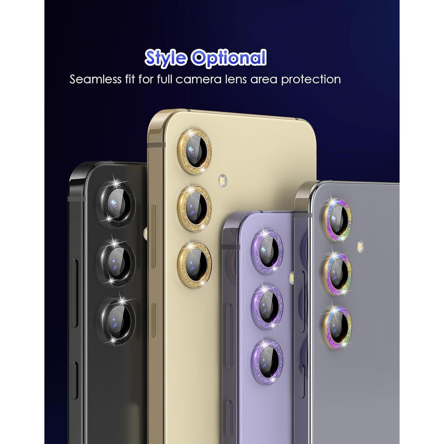 Protector de Lente de Cámara Kanosan para Galaxy S25 9H