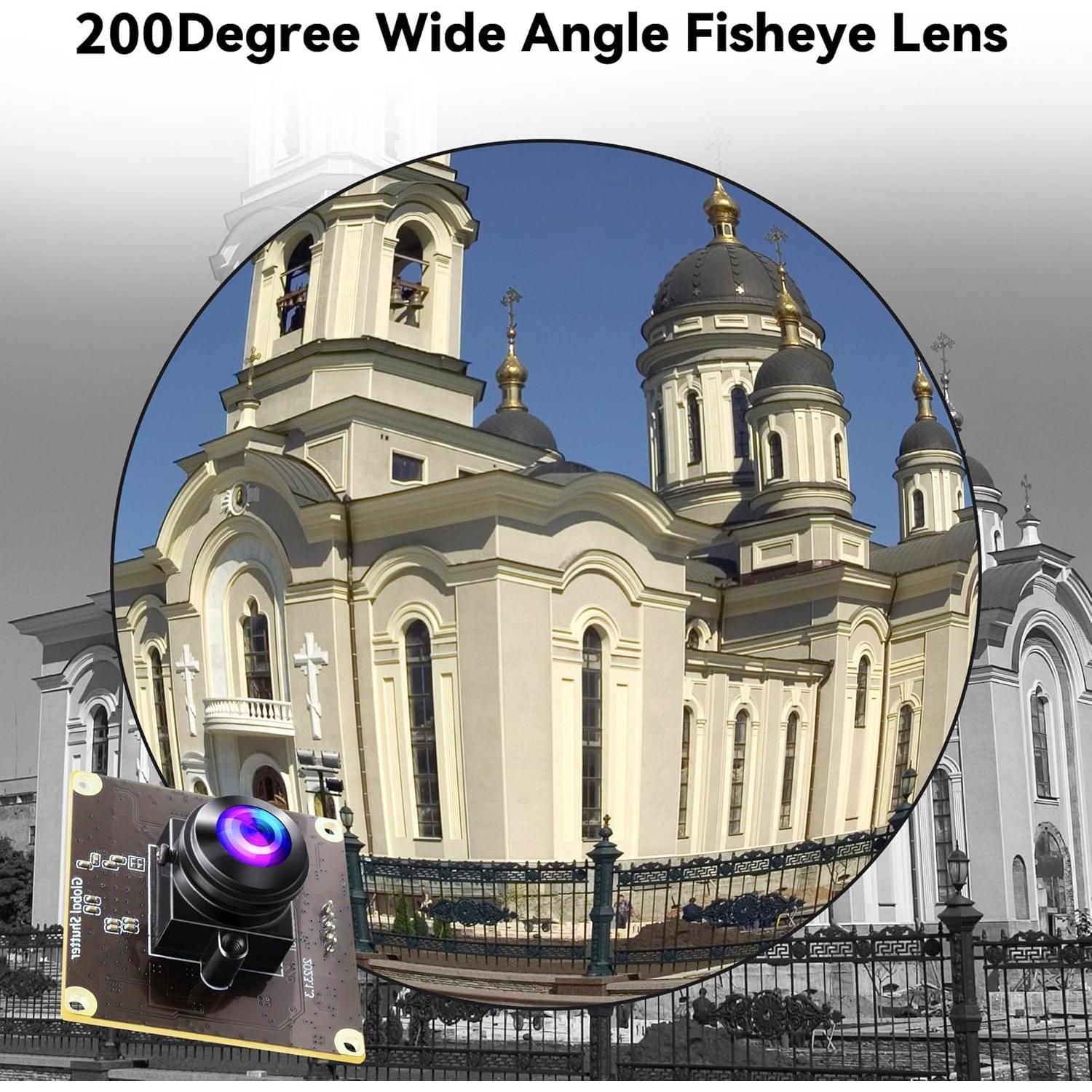 Cámara USB Magnolia Global Shutter 1200P 90fps Gran Angular