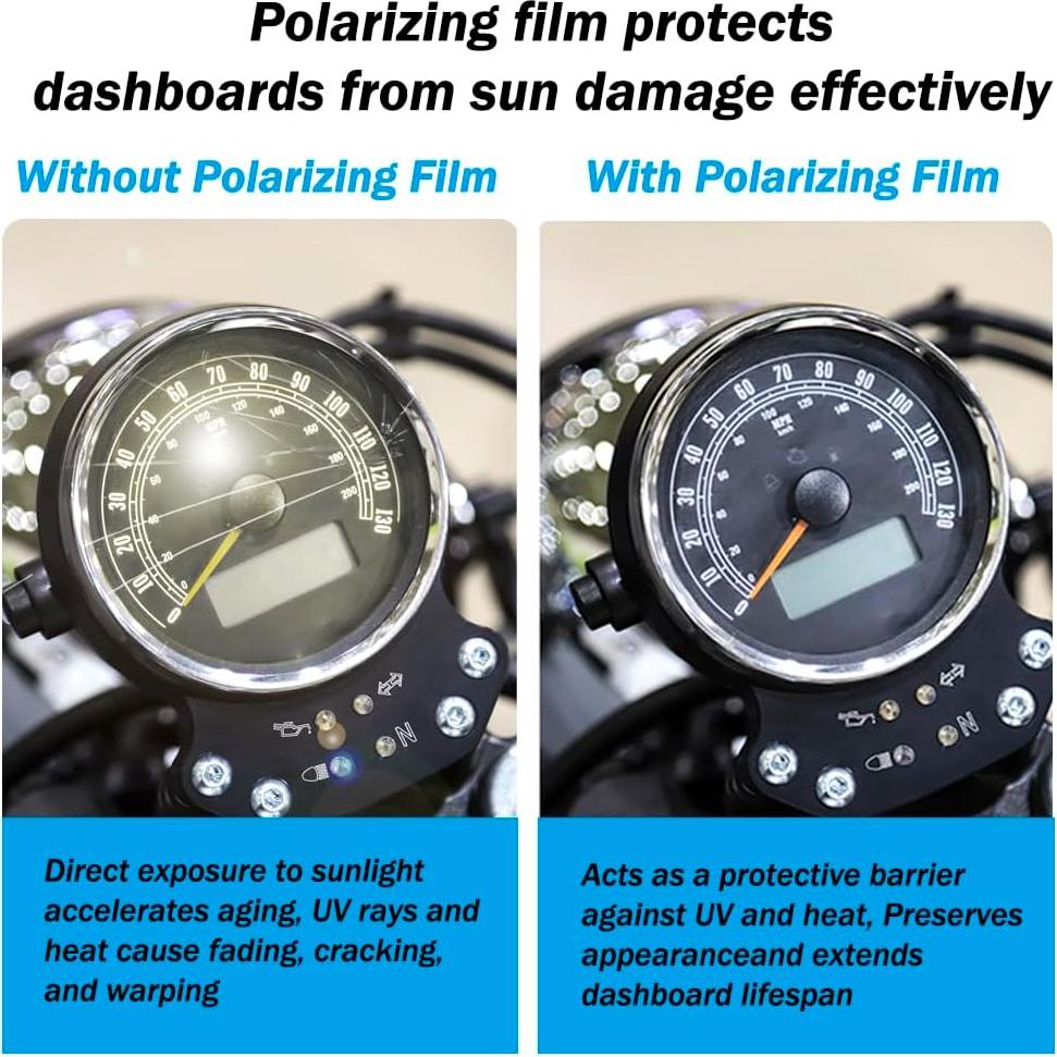 Hojas de Película Polarizada Adhesiva 20x30cm RENIAN - 2 PCS