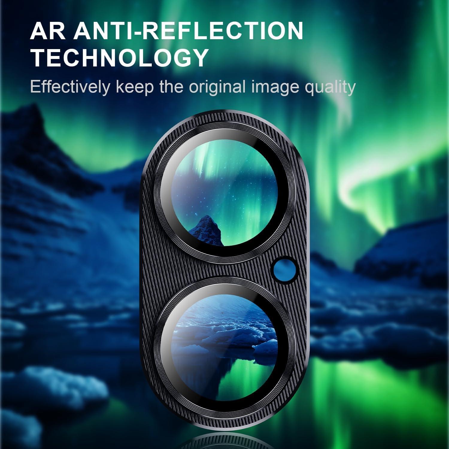 Protector de Lente de Cámara AFARER para iPhone 16/16 Plus - 2PCS