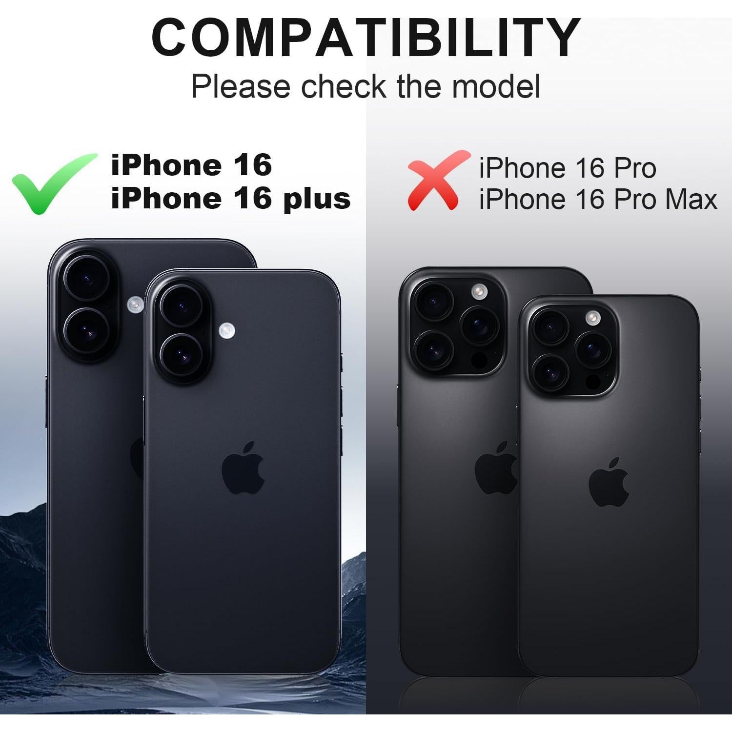 Protector de Lente de Cámara AFARER para iPhone 16/16 Plus - 2PCS