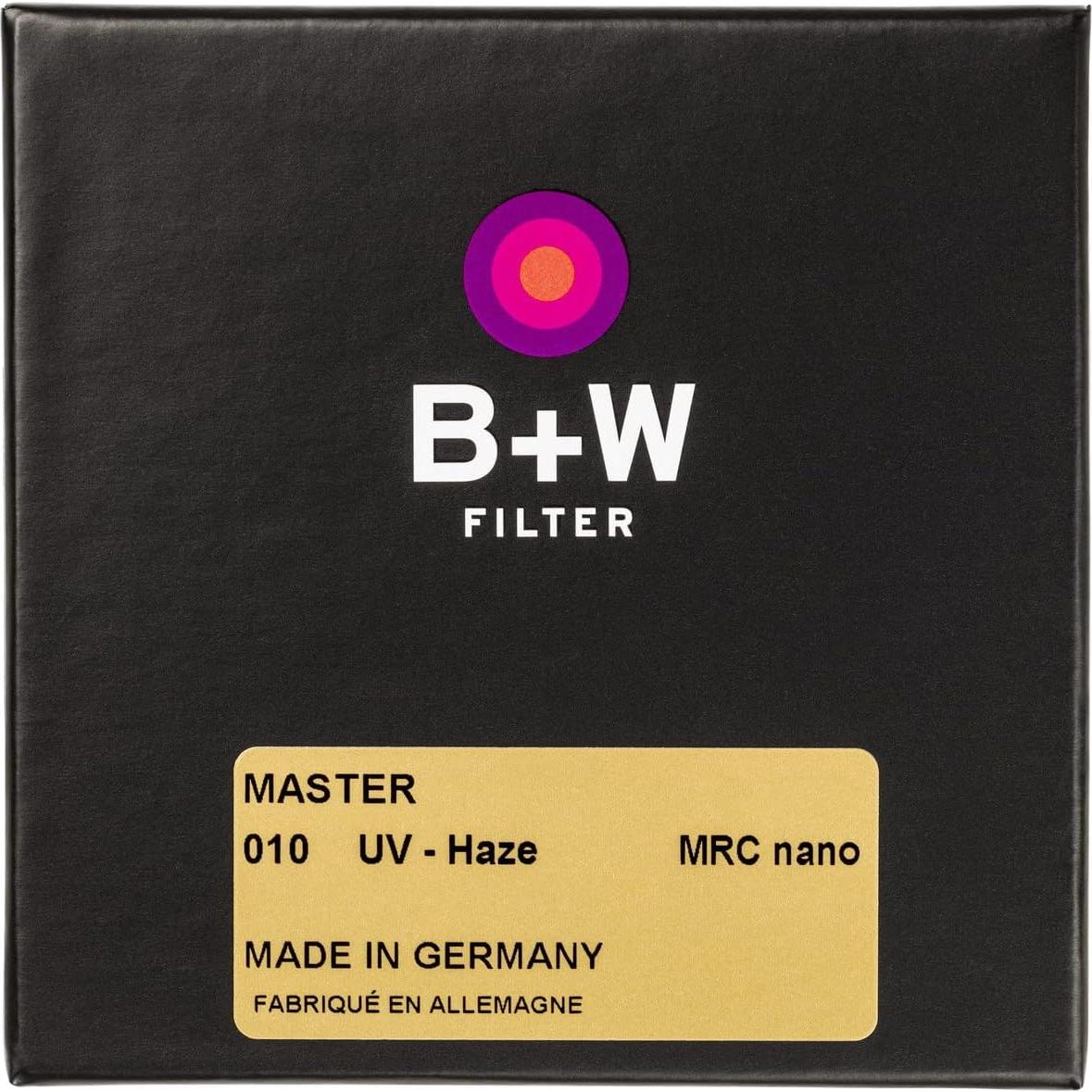 Filtro UV Haze B+W 82mm MRC Nano 010M para Lentes